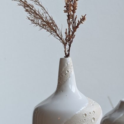 Mini vase - Glossy white