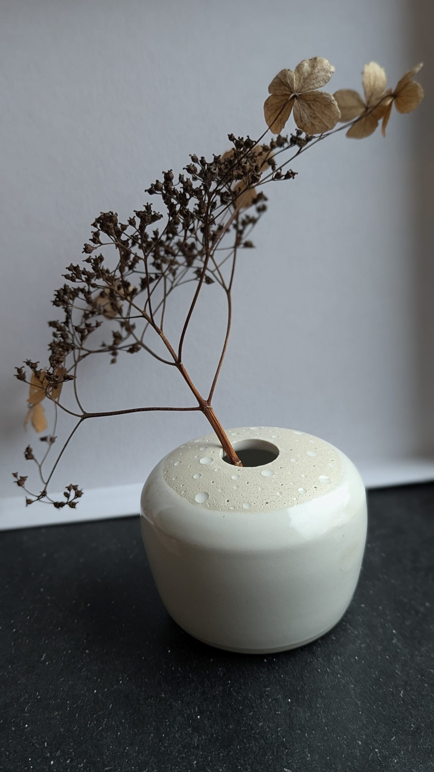 Bud vase - glossy white - Image 2